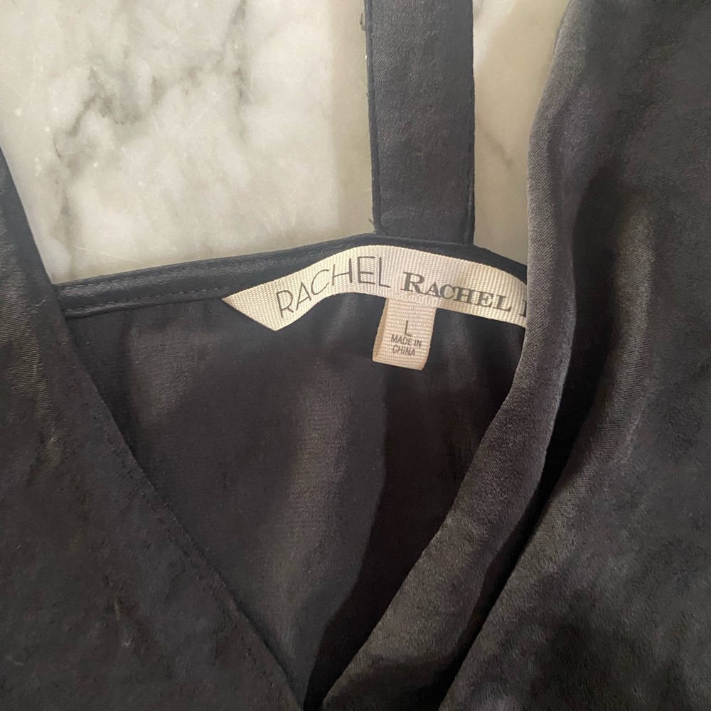 Rachel Rachel Roy Women’s Black Sleeveless Party Top - Size Large (NWT) - Picture 5 of 6
